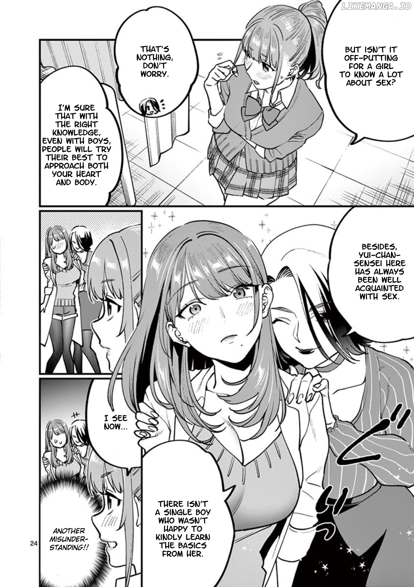 Sensei de ○○ shicha ikemasen! chapter 5 - page 24