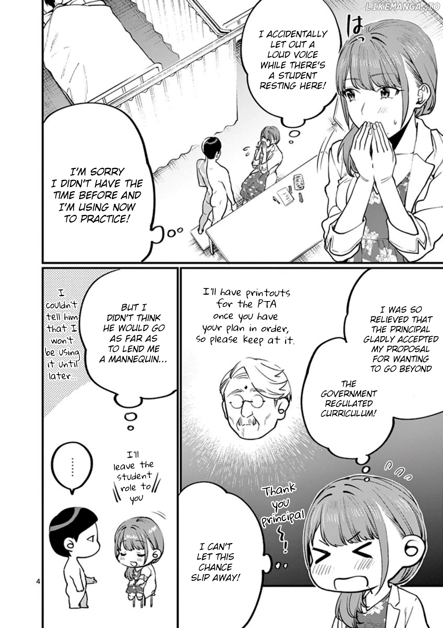 Sensei de ○○ shicha ikemasen! chapter 10 - page 4
