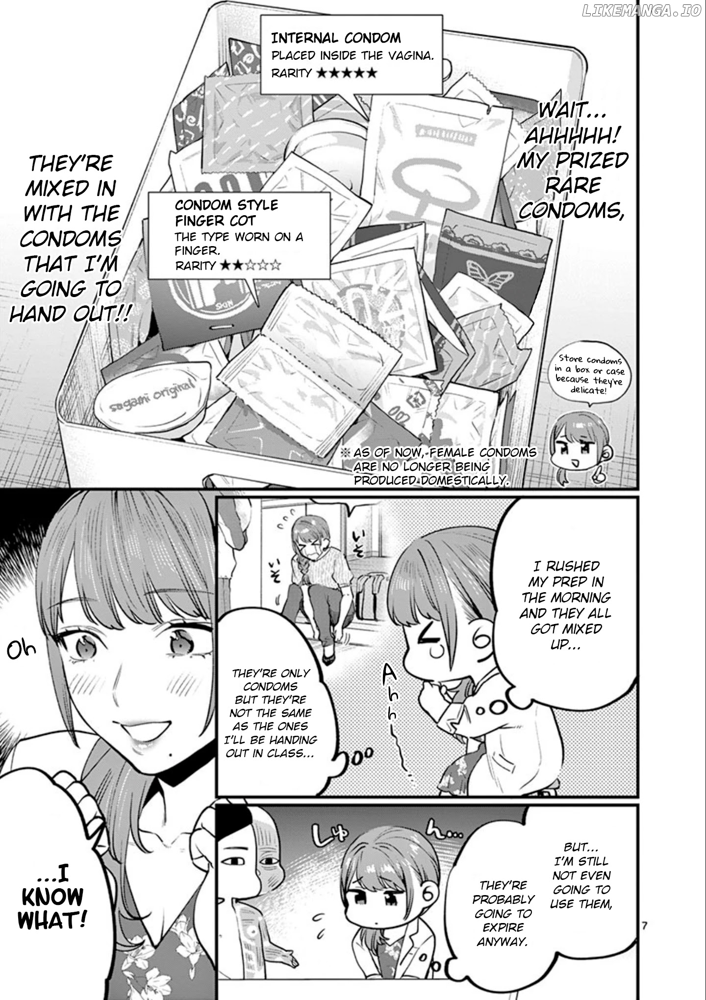 Sensei de ○○ shicha ikemasen! chapter 10 - page 7
