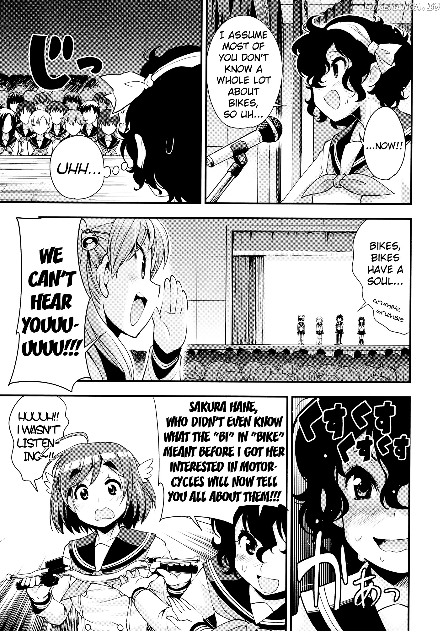 Bakuon!! - Manga chapter 32 - page 21