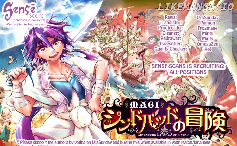 Magi – Sinbad No Bouken chapter 18.1 - page 1