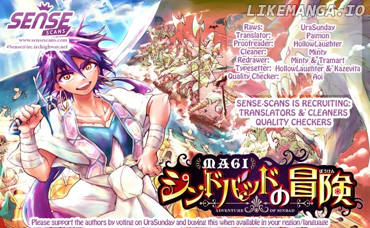 Magi – Sinbad No Bouken chapter 24 - page 1