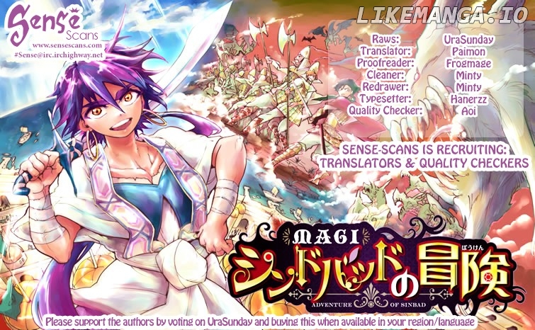 Magi – Sinbad No Bouken chapter 15.1 - page 1