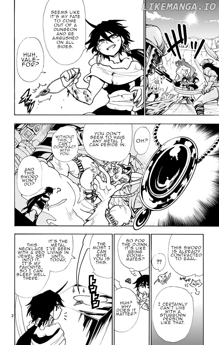 Magi – Sinbad No Bouken chapter 28.1 - page 2