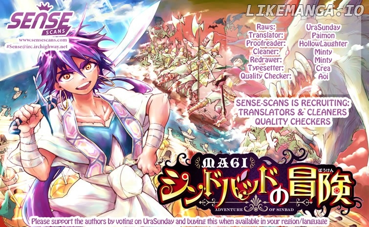 Magi – Sinbad No Bouken chapter 29 - page 1