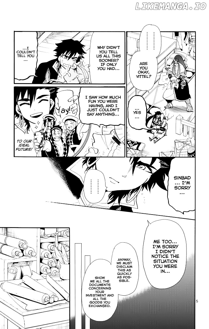 Magi – Sinbad No Bouken chapter 61 - page 7