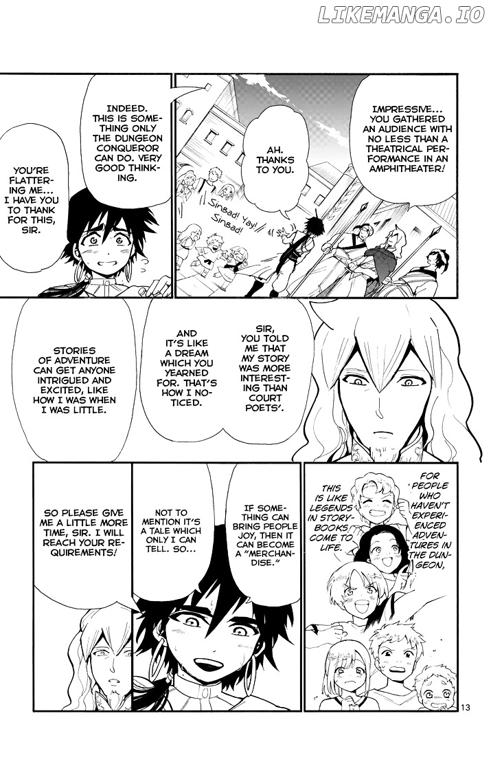Magi – Sinbad No Bouken chapter 32 - page 14