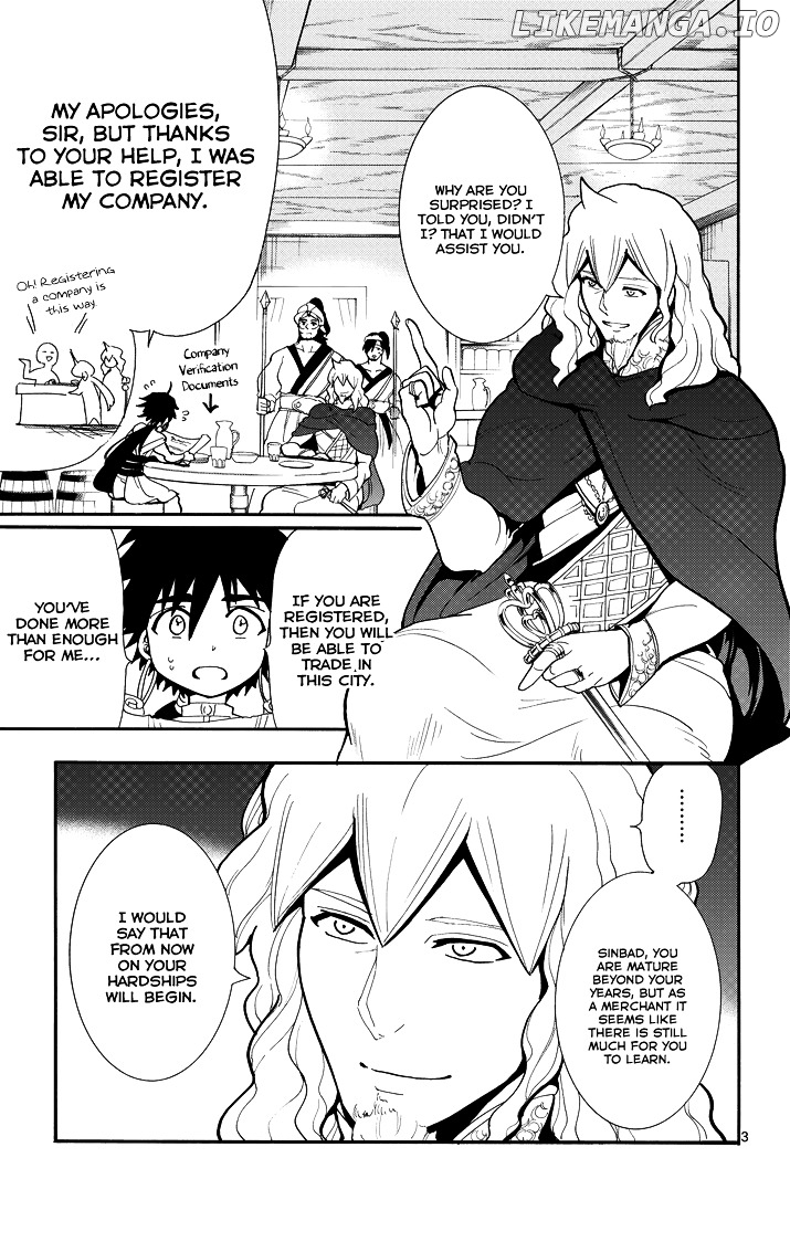 Magi – Sinbad No Bouken chapter 33 - page 5