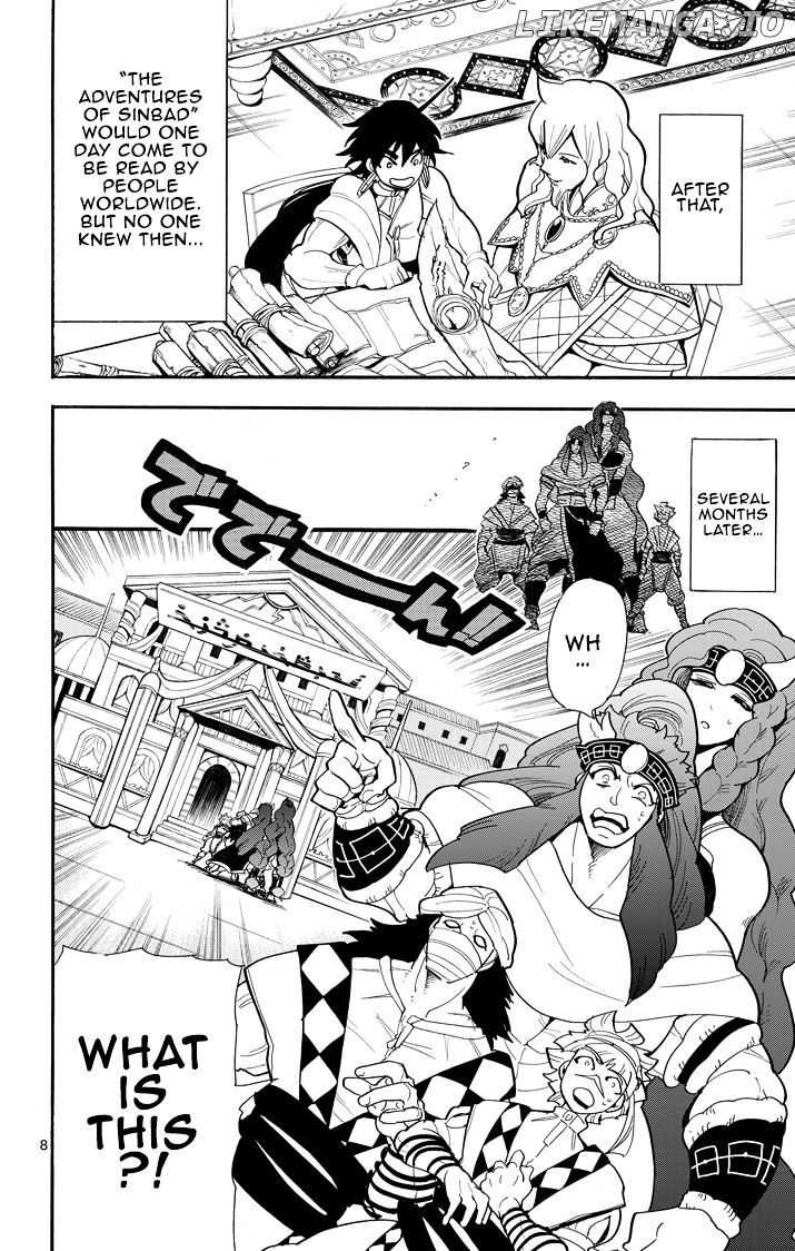 Magi – Sinbad No Bouken chapter 34 - page 8