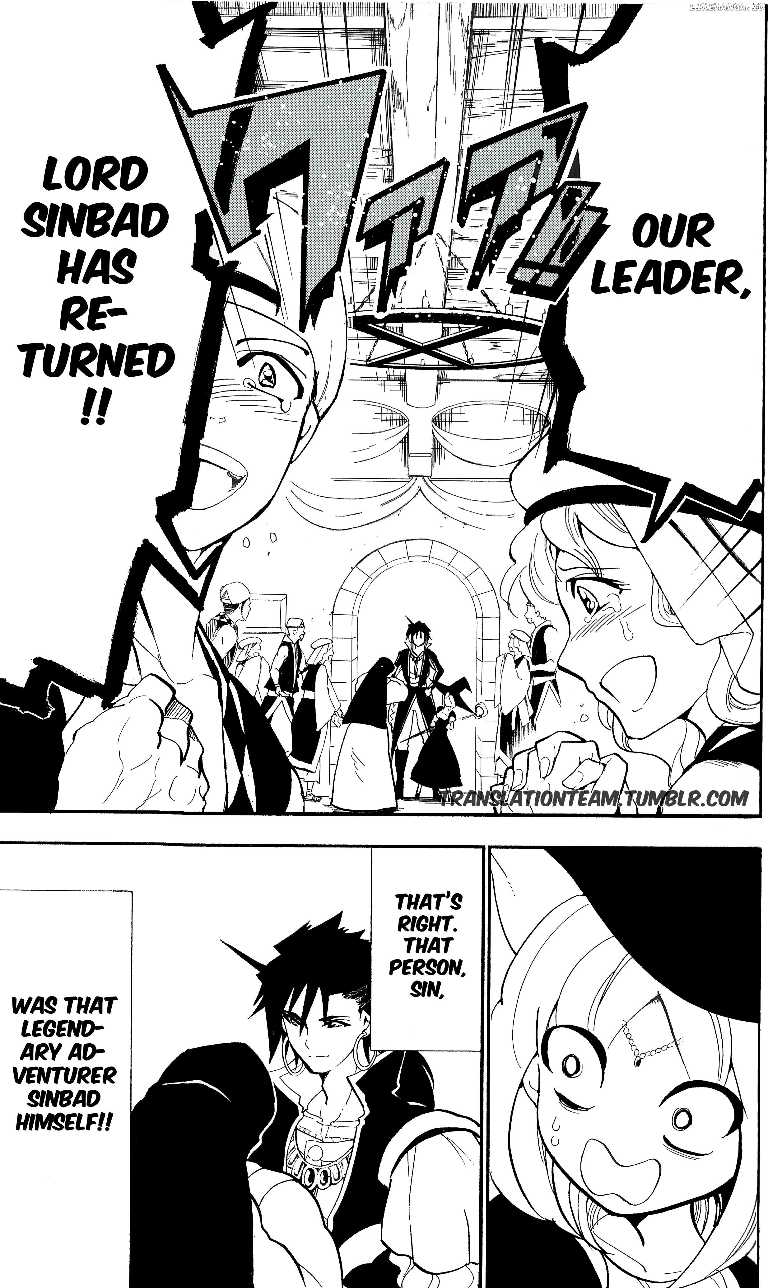 Magi – Sinbad No Bouken chapter 179 - page 6