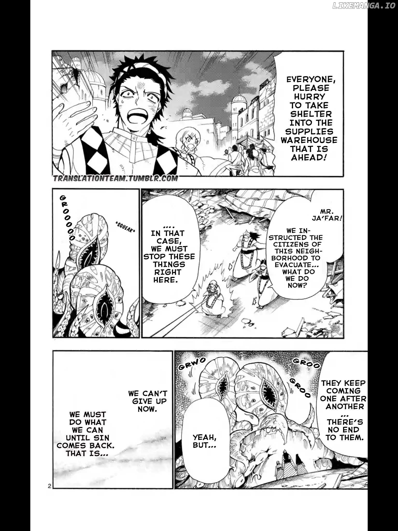 Magi – Sinbad No Bouken chapter 167 - page 3