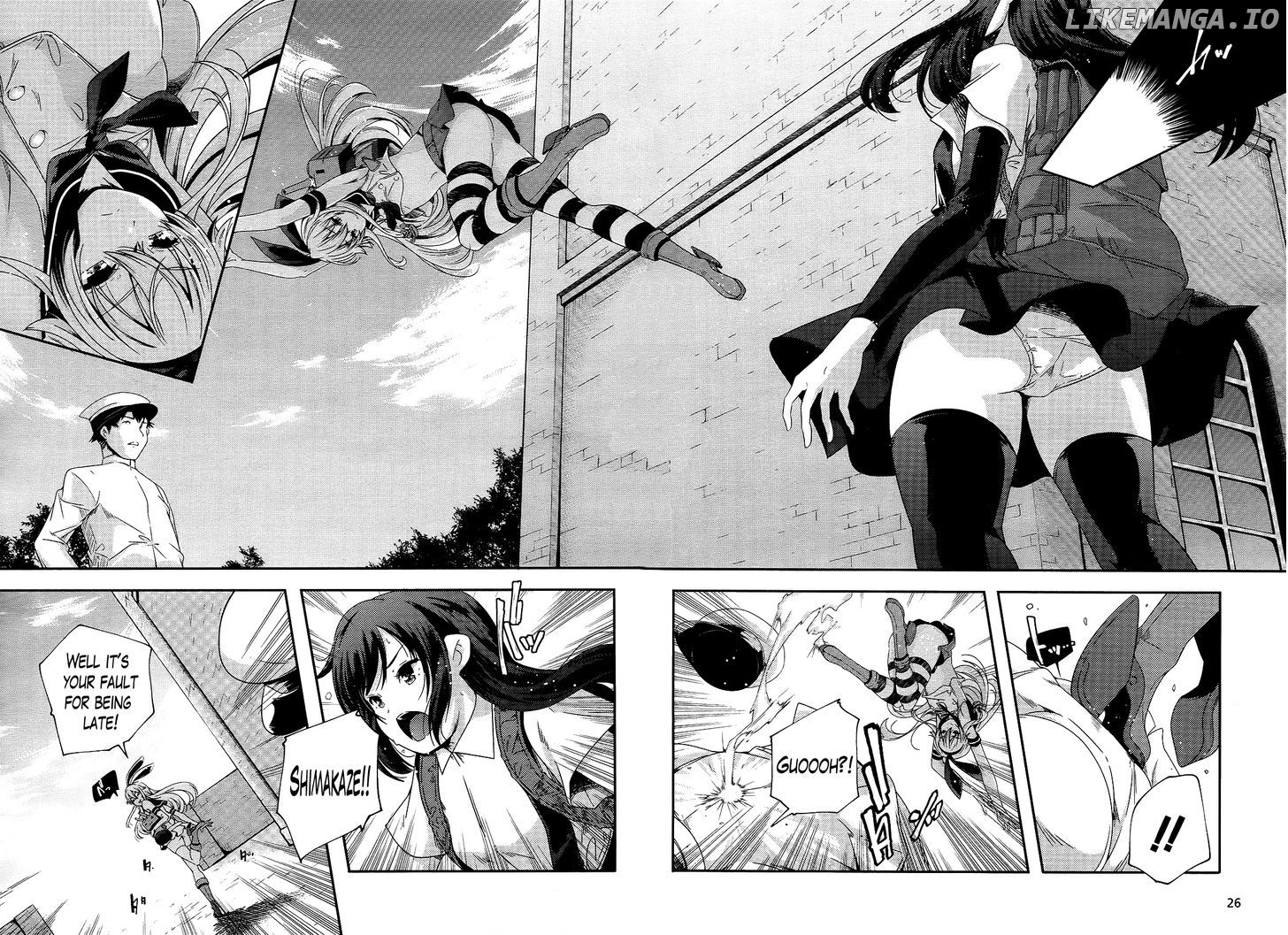 Kantai Collection - Kankore - Shimakaze Tsumujikaze no Shoujo chapter 1 - page 11