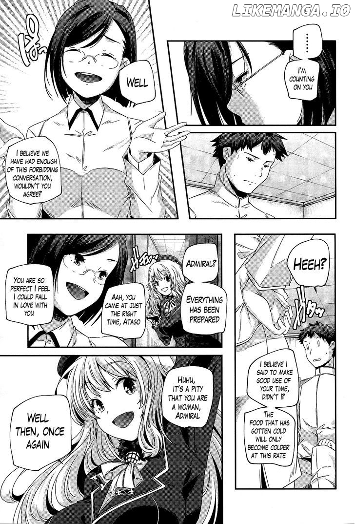 Kantai Collection - Kankore - Shimakaze Tsumujikaze no Shoujo chapter 1 - page 19