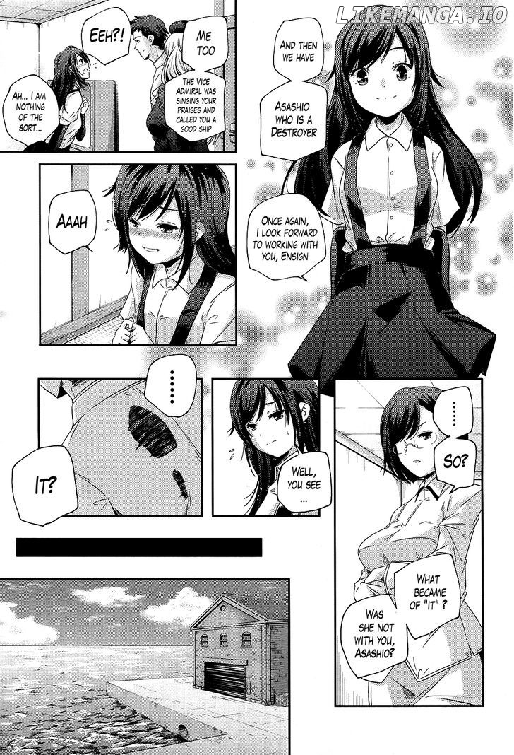 Kantai Collection - Kankore - Shimakaze Tsumujikaze no Shoujo chapter 1 - page 23