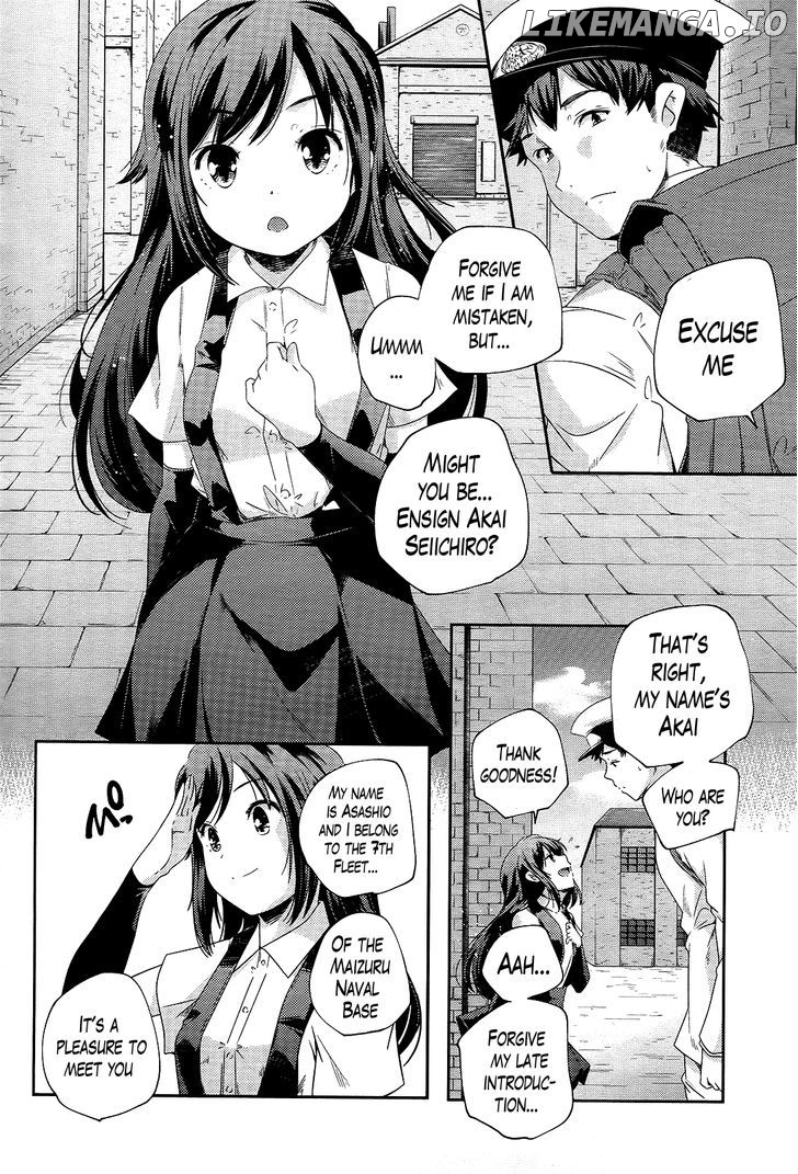 Kantai Collection - Kankore - Shimakaze Tsumujikaze no Shoujo chapter 1 - page 7