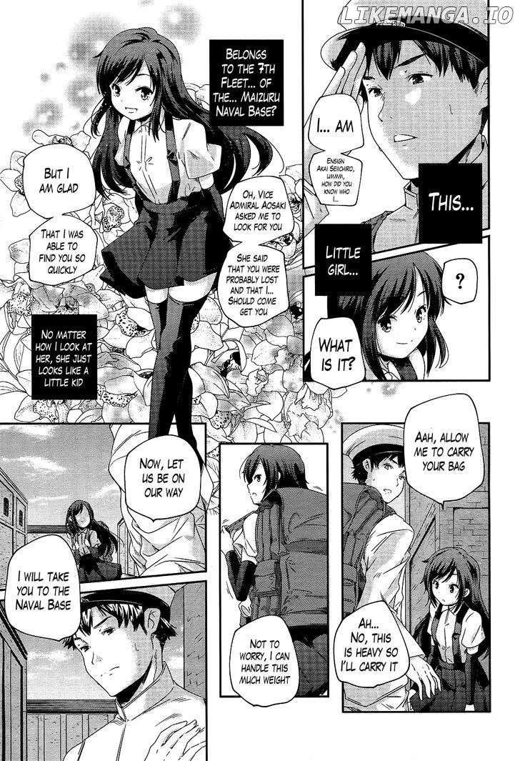 Kantai Collection - Kankore - Shimakaze Tsumujikaze no Shoujo chapter 1 - page 8
