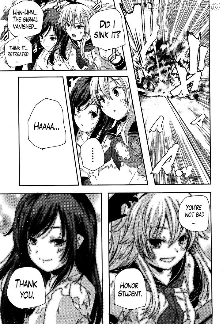 Kantai Collection - Kankore - Shimakaze Tsumujikaze no Shoujo chapter 2 - page 13