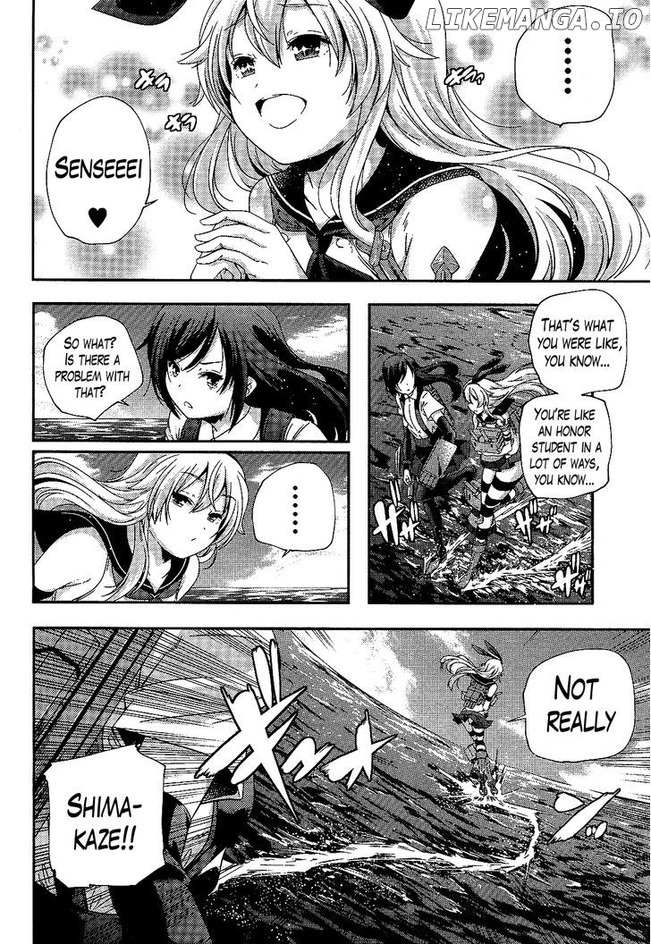 Kantai Collection - Kankore - Shimakaze Tsumujikaze no Shoujo chapter 2 - page 6