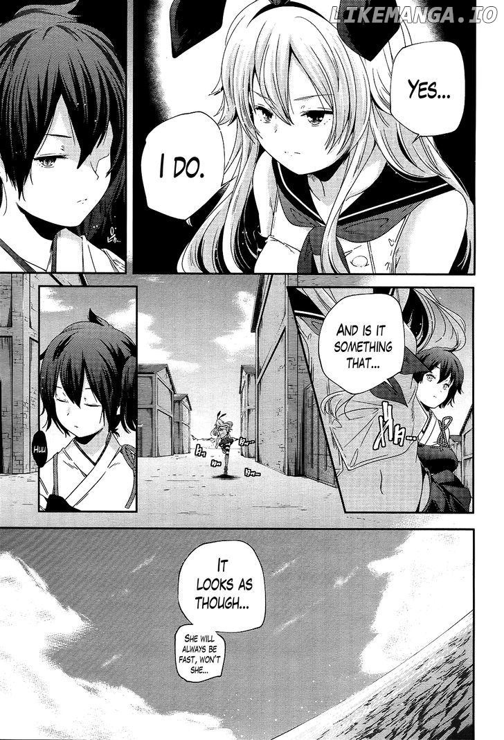 Kantai Collection - Kankore - Shimakaze Tsumujikaze no Shoujo chapter 3 - page 13