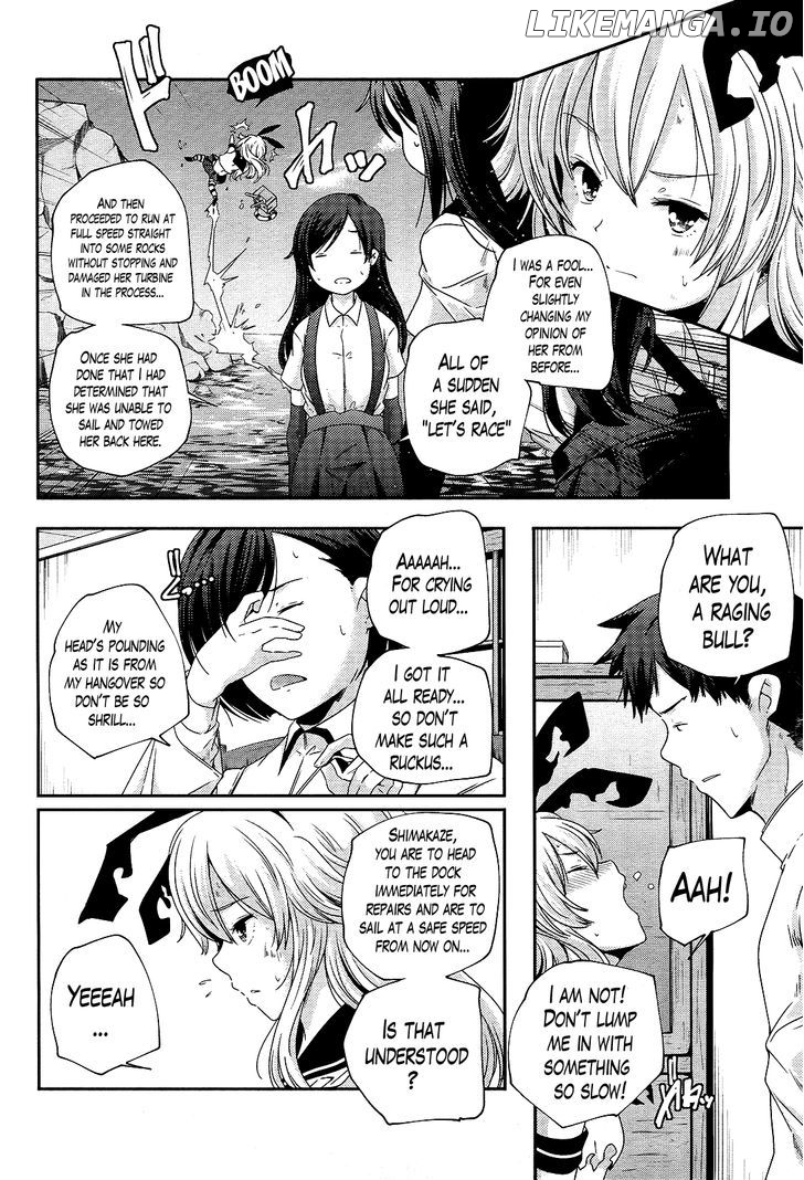 Kantai Collection - Kankore - Shimakaze Tsumujikaze no Shoujo chapter 3 - page 2