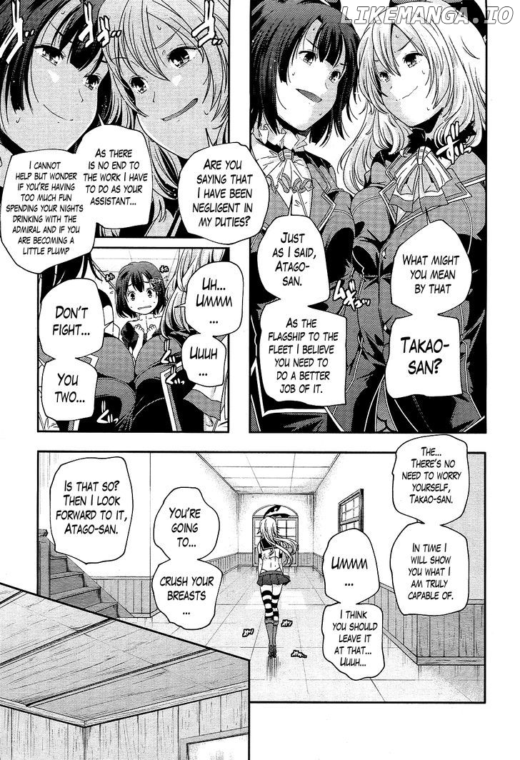 Kantai Collection - Kankore - Shimakaze Tsumujikaze no Shoujo chapter 3 - page 7