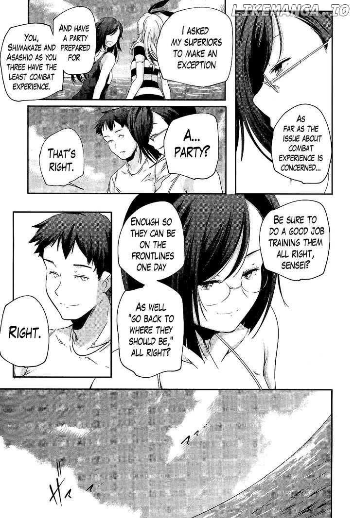 Kantai Collection - Kankore - Shimakaze Tsumujikaze no Shoujo chapter 6 - page 11