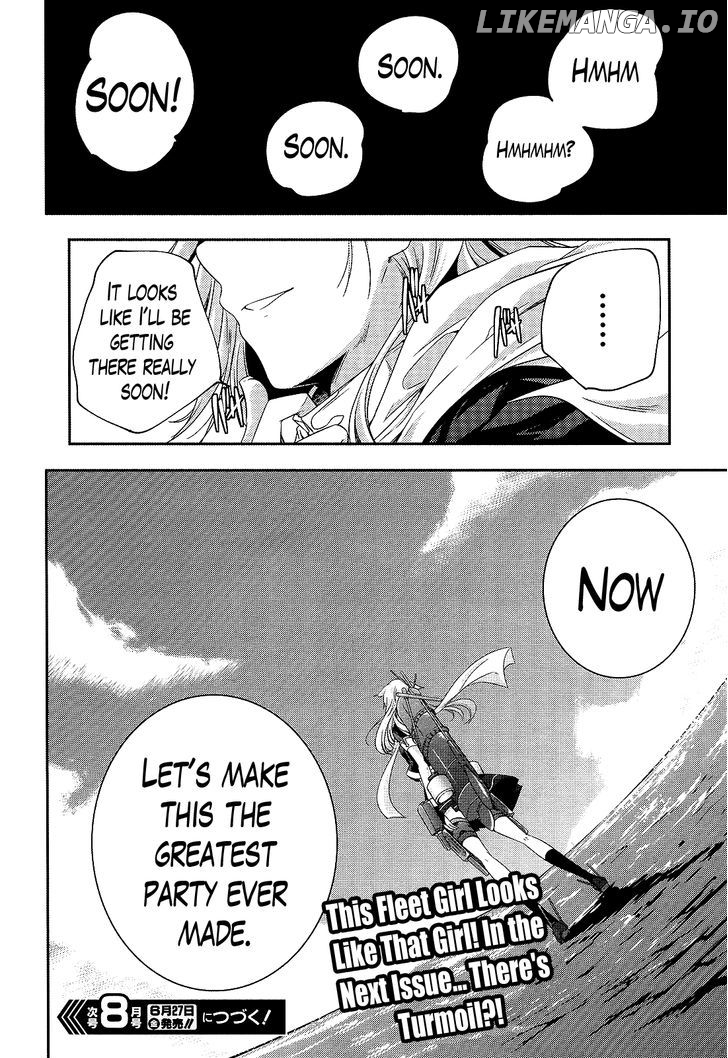 Kantai Collection - Kankore - Shimakaze Tsumujikaze no Shoujo chapter 6 - page 12