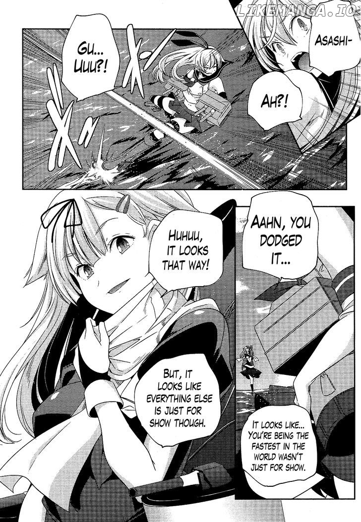 Kantai Collection - Kankore - Shimakaze Tsumujikaze no Shoujo chapter 7 - page 12