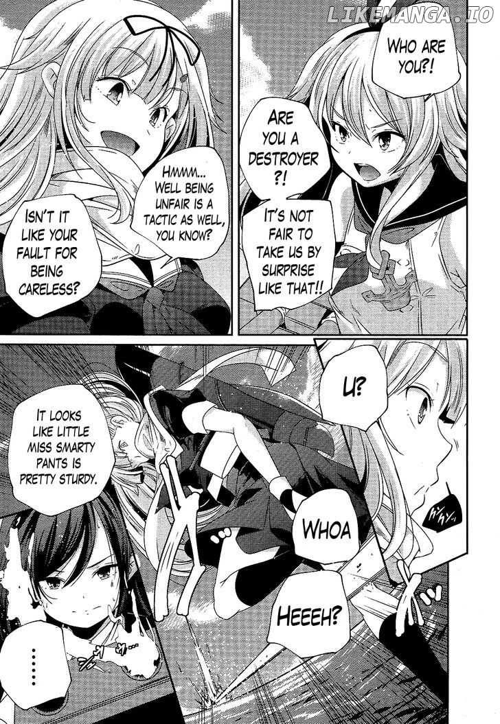 Kantai Collection - Kankore - Shimakaze Tsumujikaze no Shoujo chapter 7 - page 13
