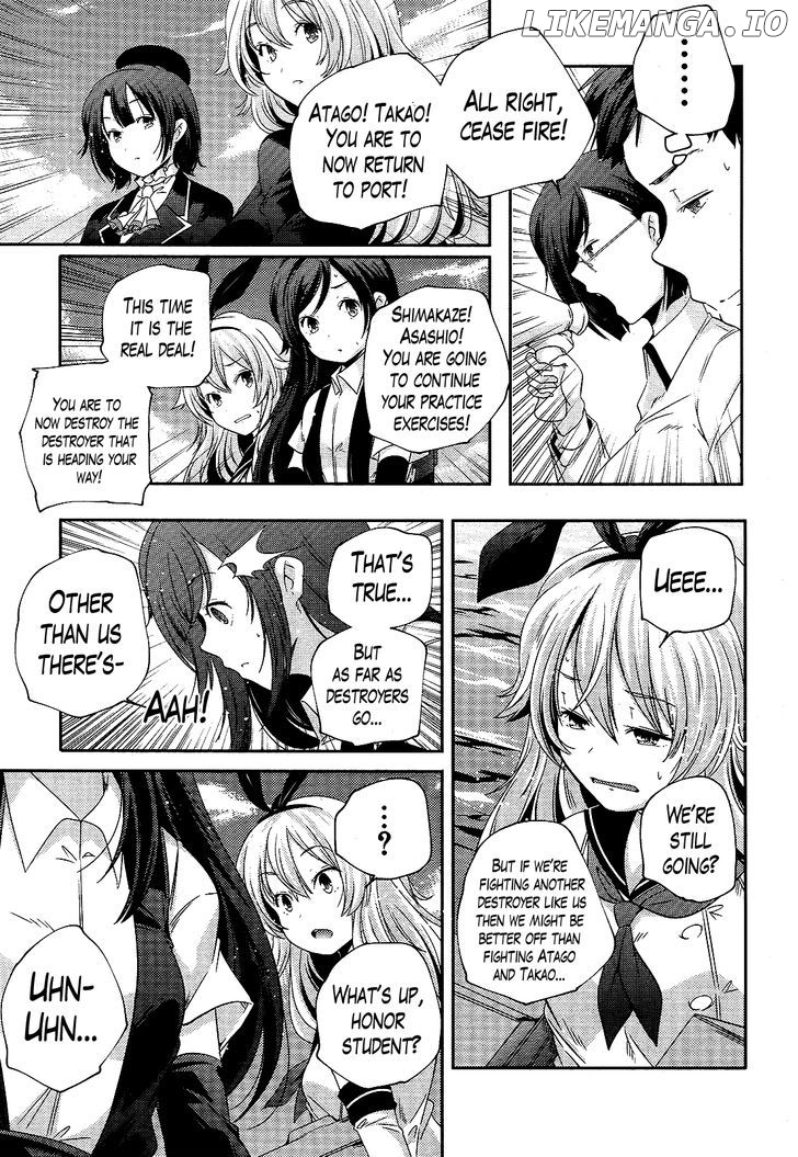Kantai Collection - Kankore - Shimakaze Tsumujikaze no Shoujo chapter 7 - page 9