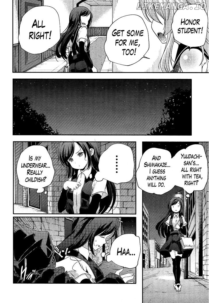 Kantai Collection - Kankore - Shimakaze Tsumujikaze no Shoujo chapter 10 - page 12