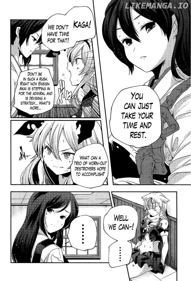 Kantai Collection - Kankore - Shimakaze Tsumujikaze no Shoujo chapter 10 - page 4