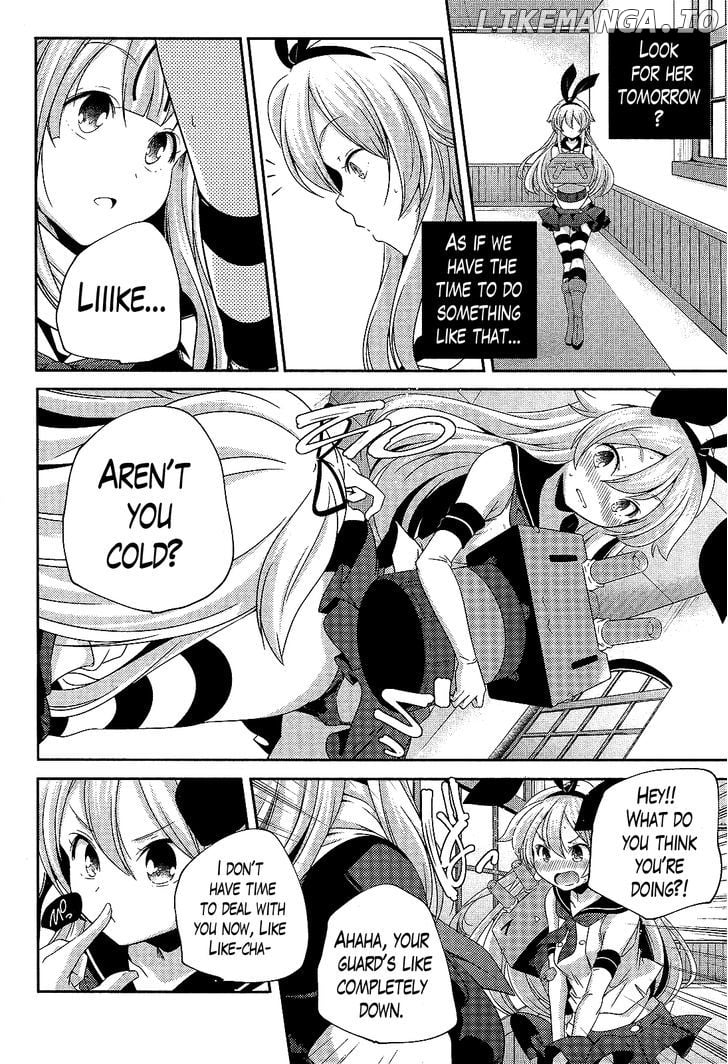 Kantai Collection - Kankore - Shimakaze Tsumujikaze no Shoujo chapter 12 - page 4