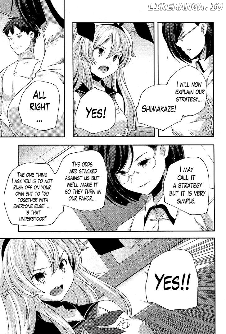 Kantai Collection - Kankore - Shimakaze Tsumujikaze no Shoujo chapter 13 - page 13