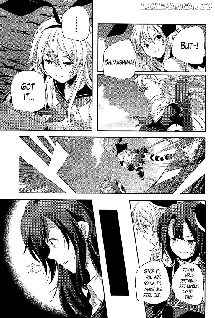 Kantai Collection - Kankore - Shimakaze Tsumujikaze no Shoujo chapter 14 - page 9