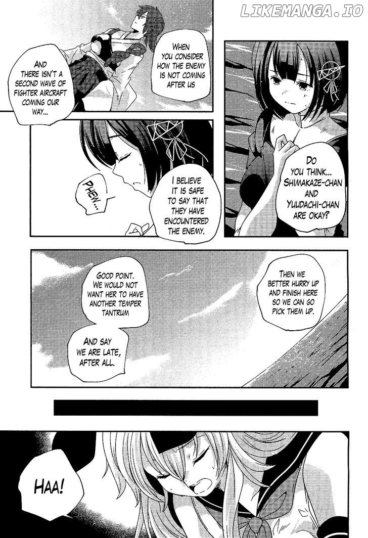 Kantai Collection - Kankore - Shimakaze Tsumujikaze no Shoujo chapter 15 - page 5