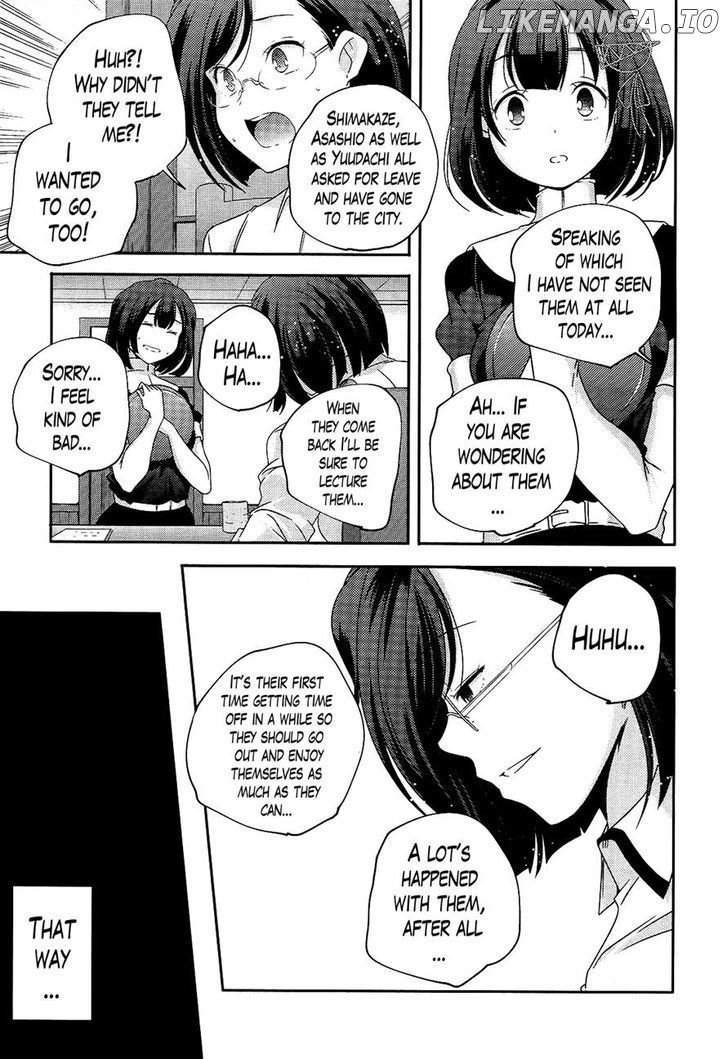 Kantai Collection - Kankore - Shimakaze Tsumujikaze no Shoujo chapter 16 - page 17
