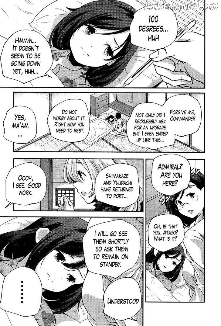 Kantai Collection - Kankore - Shimakaze Tsumujikaze no Shoujo chapter 18 - page 3