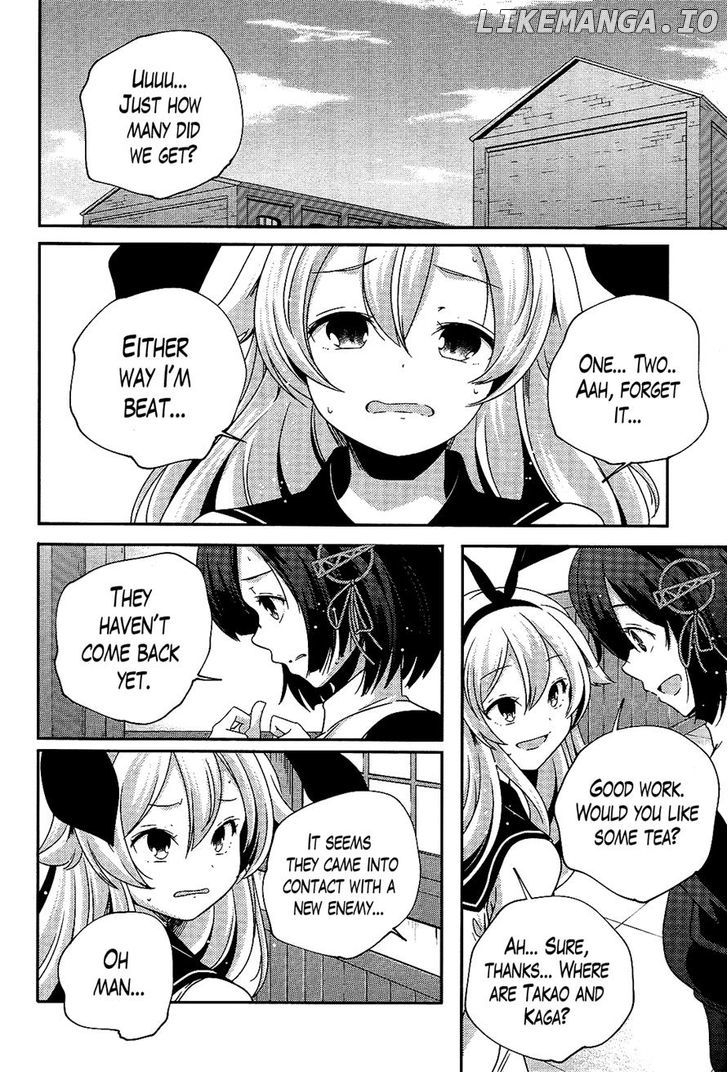 Kantai Collection - Kankore - Shimakaze Tsumujikaze no Shoujo chapter 18 - page 8