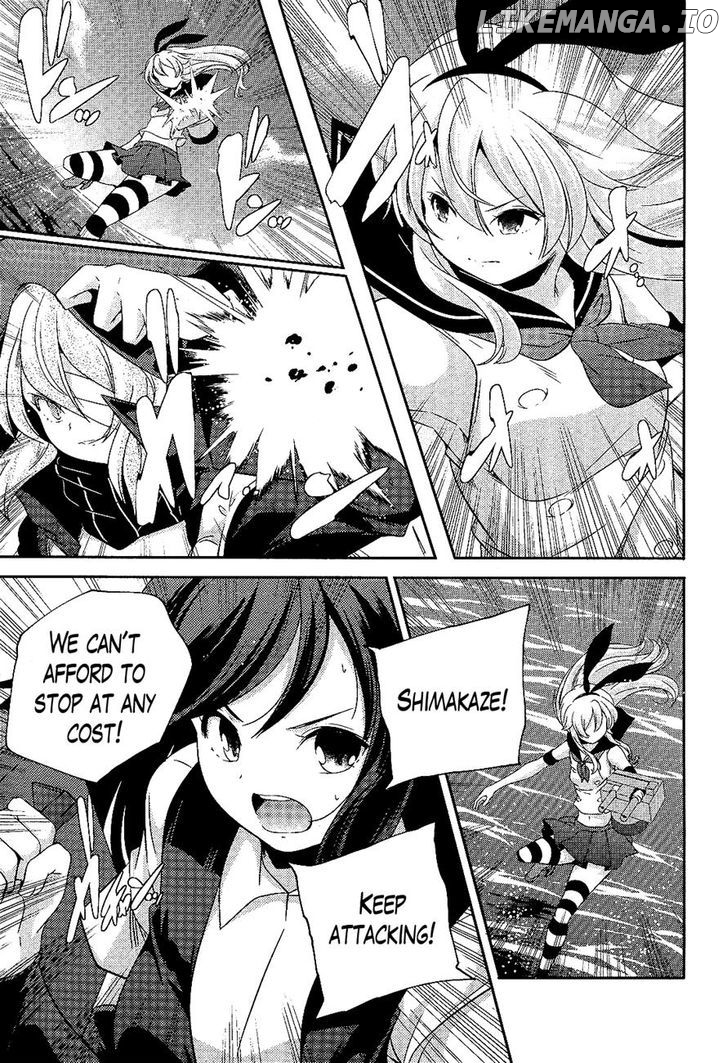 Kantai Collection - Kankore - Shimakaze Tsumujikaze no Shoujo chapter 20 - page 3