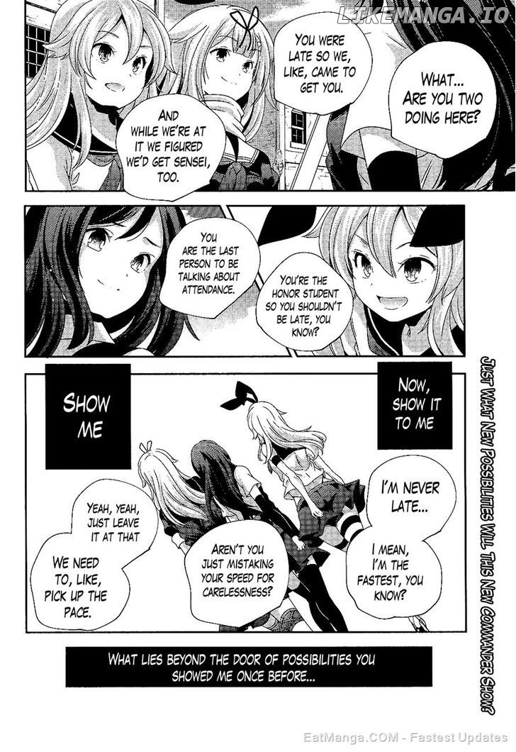 Kantai Collection - Kankore - Shimakaze Tsumujikaze no Shoujo chapter 21 - page 10