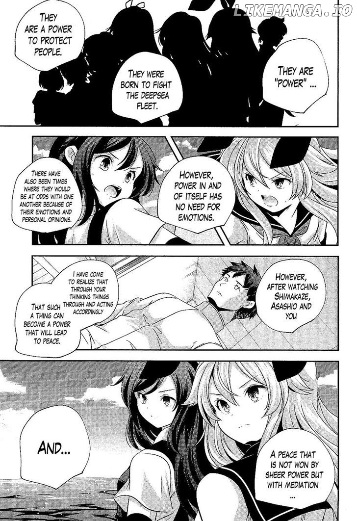 Kantai Collection - Kankore - Shimakaze Tsumujikaze no Shoujo chapter 21 - page 7