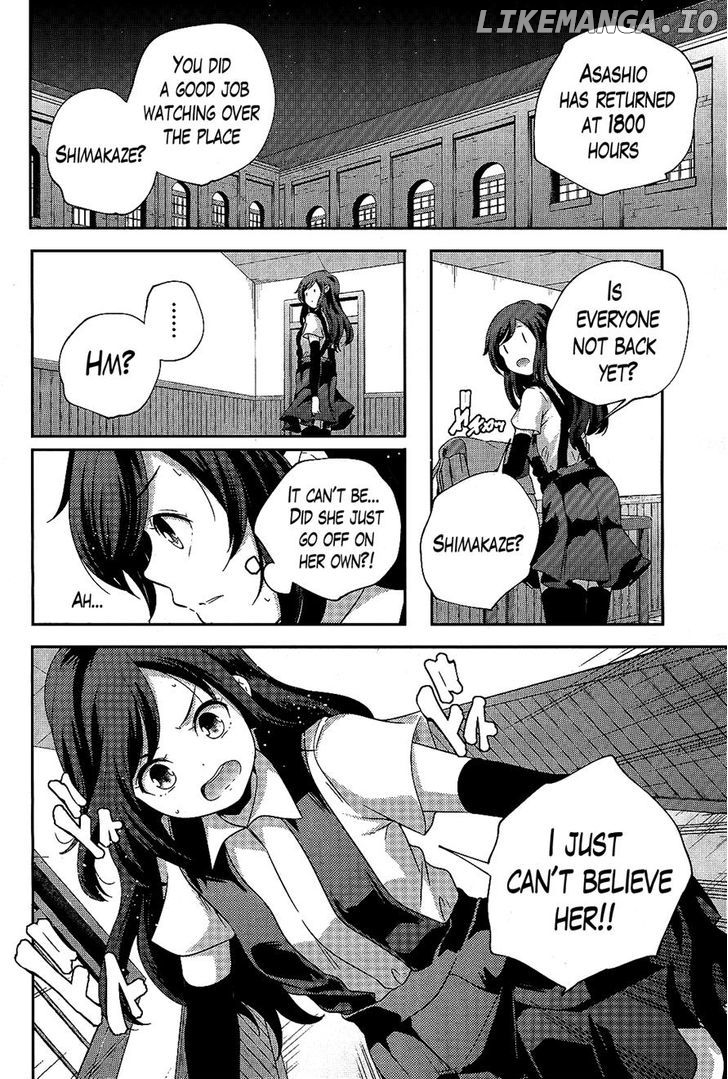 Kantai Collection - Kankore - Shimakaze Tsumujikaze no Shoujo chapter 22 - page 10