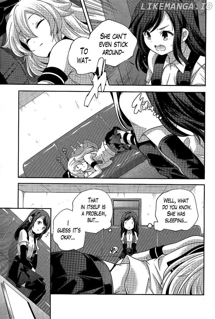Kantai Collection - Kankore - Shimakaze Tsumujikaze no Shoujo chapter 22 - page 11
