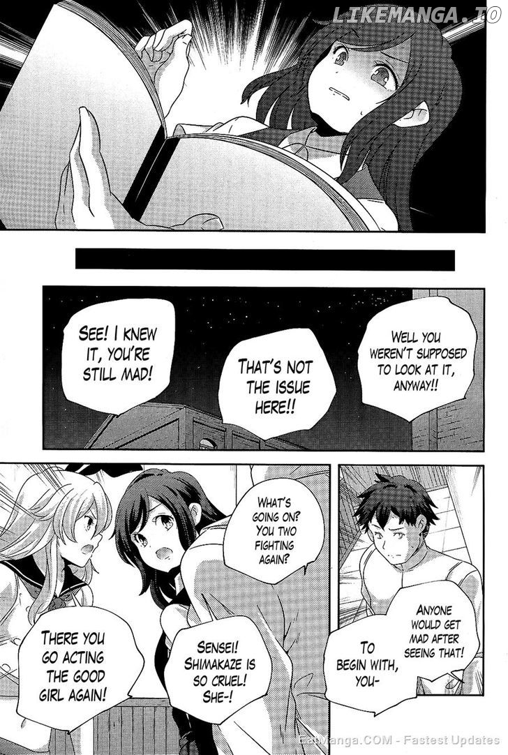 Kantai Collection - Kankore - Shimakaze Tsumujikaze no Shoujo chapter 22 - page 13
