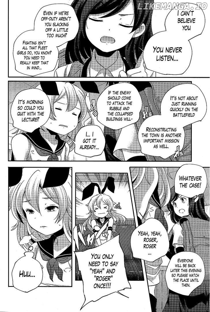 Kantai Collection - Kankore - Shimakaze Tsumujikaze no Shoujo chapter 22 - page 2