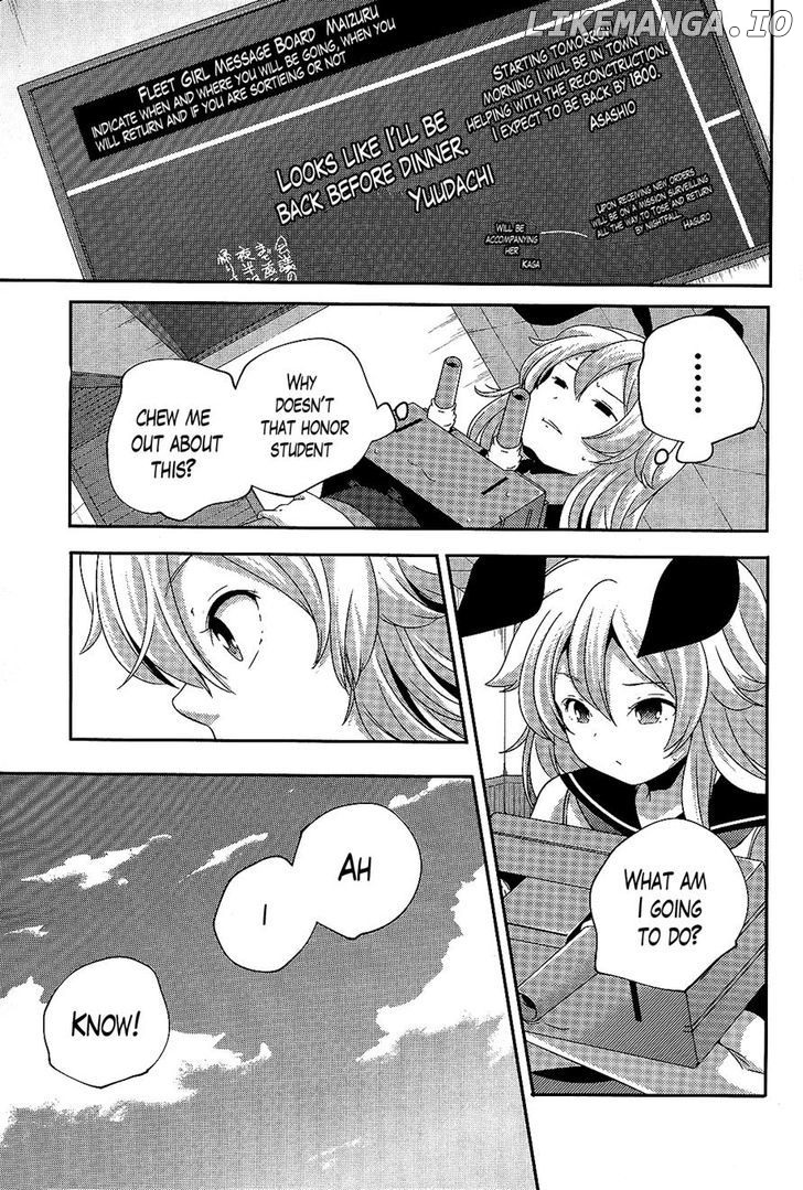 Kantai Collection - Kankore - Shimakaze Tsumujikaze no Shoujo chapter 22 - page 5