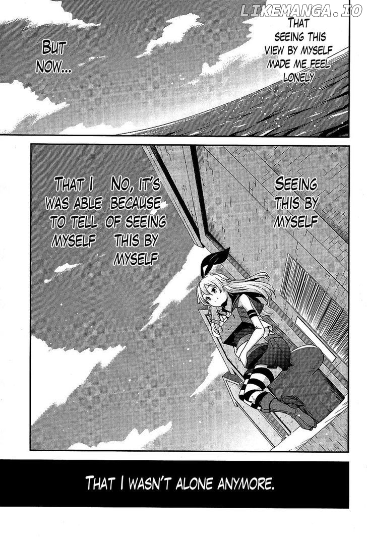 Kantai Collection - Kankore - Shimakaze Tsumujikaze no Shoujo chapter 22 - page 9