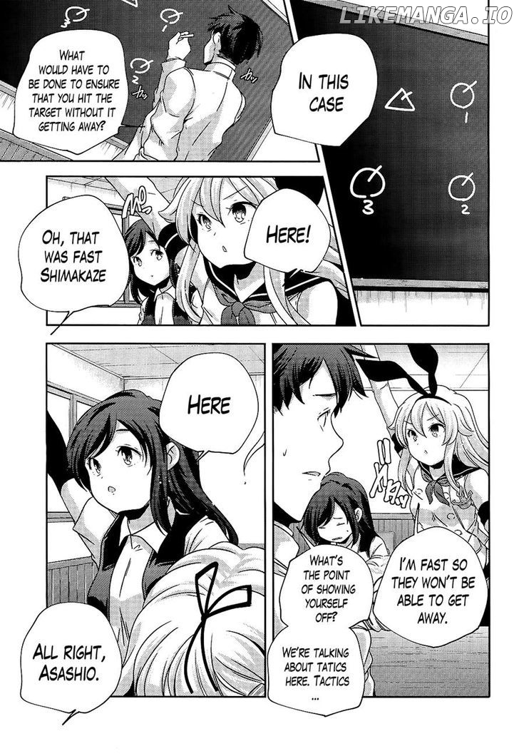 Kantai Collection - Kankore - Shimakaze Tsumujikaze no Shoujo chapter 23 - page 11
