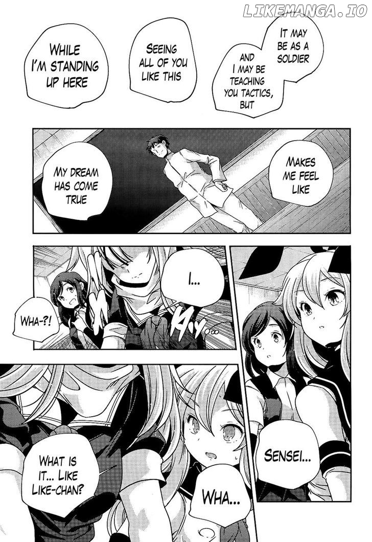 Kantai Collection - Kankore - Shimakaze Tsumujikaze no Shoujo chapter 23 - page 13
